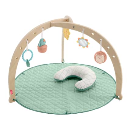Fisher-Price  Tapis D’Activités de Luxe en Bois, Jouets de Développ. - Imagen 1 de 6