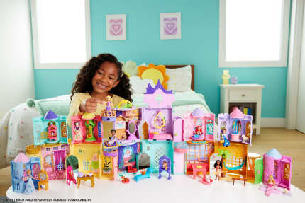 Disney Princess Moana Storytime Stackers Doll House With Small Doll, Animal Friend & 9 Accessories - Image 1 of 1