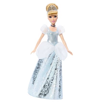 Disney Princess Enchanted Stories Cinderella Fashion Doll With Sparkling Dress & Accessories, Posable - Image 1 of 6