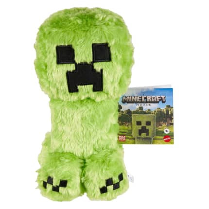 Minecraft Creeper Plush Toy, 8-Inch Collectible Soft Doll Inspired By A Minecraft Movie - Imagen 1 de 6