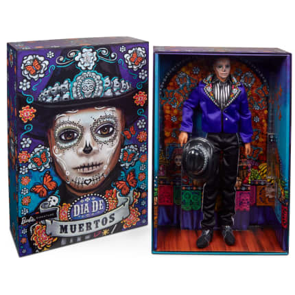 Barbie® Ken® Día de Muertos2023, Poupée Signature à Collectionner - Image 1 of 6