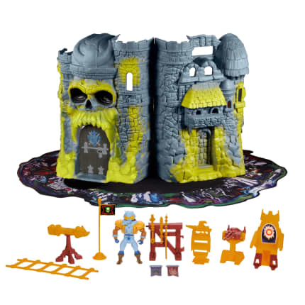 Masters Of The Universe Vintage Castle Grayskull Playset With Display Mat & 1 Figure & Accessories - Imagen 1 de 6