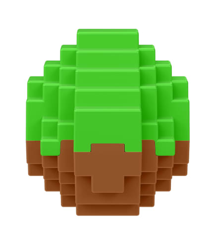 Minecraft Mini Mode Spawn Egg Figures With Surprise Reveal & Biome Theme (Characters May Vary) - Imagem 1 de 6