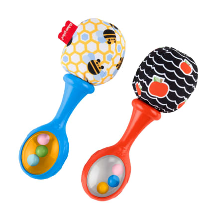 Fisher-Price Baby Juguete para Bebés maracas divertidas del bosque - Image 1 of 6