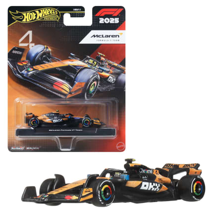 Hot Wheels 1:64 Scale Premium Die-Cast Formula 1 Collectible Toy Race Car - Image 1 of 6