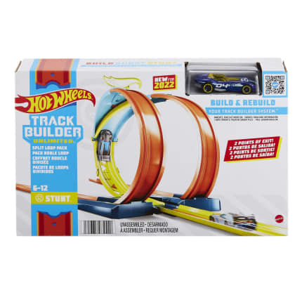 Hot Wheels Track Builder Unlimited Split Loop Pack - Imagem 1 de 6