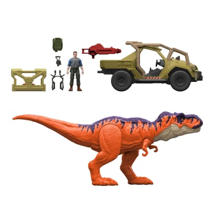 Jurassic World Legacy Collection Reimagined Tyrannosaurus Rex All-Terrain Capture Pack - Image 1 of 6