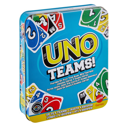 UNO Juego de Cartas Teams Empaque Metálico - Image 1 of 6