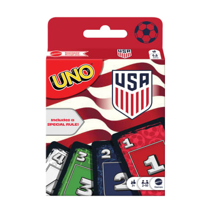 UNO Us Men's National Team Card Game For Kids & Family Night - Image 1 of 6