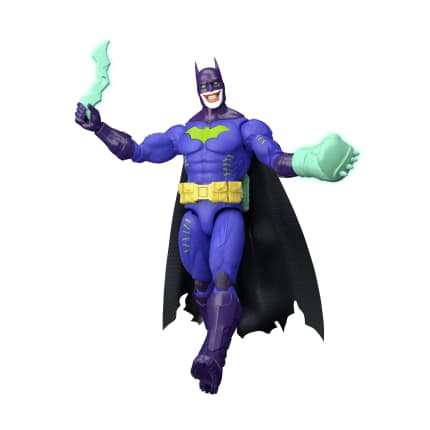 DC Premier 6.5 Inch Jokerized Batman Action Figure Series 2, 22 Articulations & Cape - Imagen 1 de 