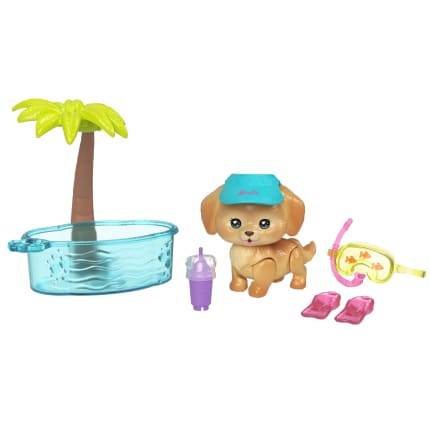 Barbie Dream Squad Pet Puppy And Pool With Color-Changing Accessories - Image 1 of 5