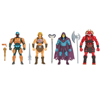 Masters of the Universe 2026 Movie 4 Pack Action Figures | Mattel