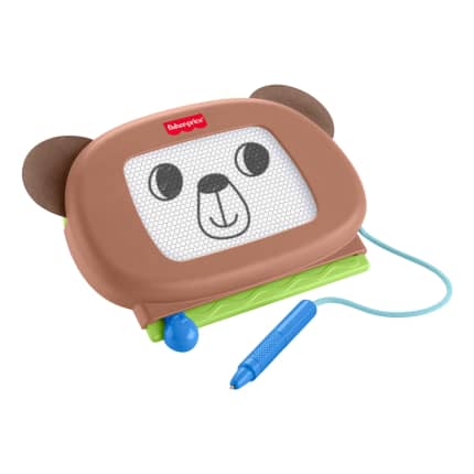 Fisher-Price Friendship Forest Doodle Pro Brown Bear, Magnetic Writing & Drawing Tablet For Kids - Imagen 1 de 6