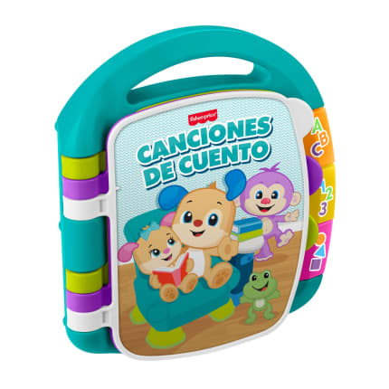 Fisher-Price Infant-Learning Juguete para Bebés Libro Cuentos y Rimas - Image 1 of 6