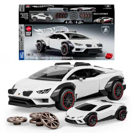 Mattel Brick Shop Hot Wheels Juguete de Construcción Speed Lamborghini Huracan Sterrato - Imagen 1 de 