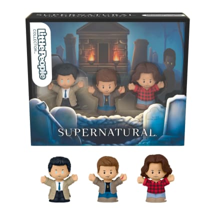 Little People Collector Supernatural Tv Show Special Edition Set For Adults & Fans, 3 Figures - Imagen 1 de 6