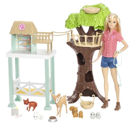 Barbie Animal Rescuer Doll & Playset - Image 1 of 6