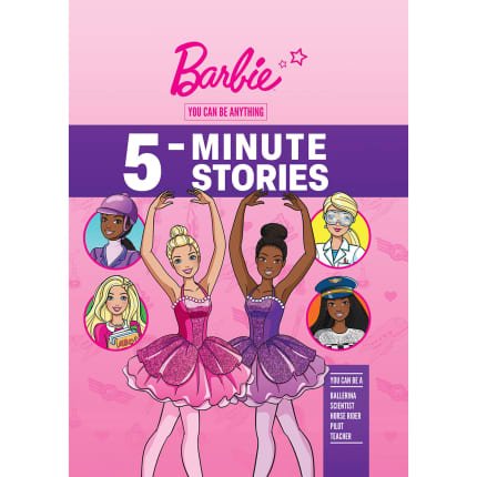 Barbie: You Can Be 5 Minute Storybook Collection (Ages 3 - 7) - Imagen 1 de 6