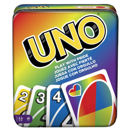 UNO Card Game Play With Pride Tin With It Gets Better Project, Celebrating Lgbtq+ Community - Image 1 of 5