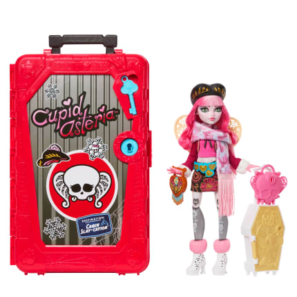 Monster High Skulltimate Secrets Cabin Slay-Cation Playset, Cupid Asteria Doll And Accessories - Image 1 of 6