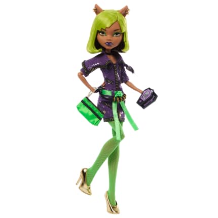 Monster High Dawn Of The Dance Clawdeen Wolf Reproduction Doll With Photos And Invite Accessories - Image 1 of 