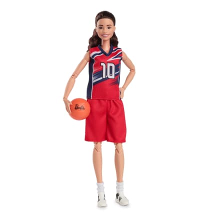 Barbie Signature Doll, Sue Bird With Uniform & Basketball Accessory - Imagem 1 de 6