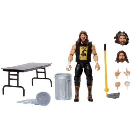 WWE Ultimate Edition Monday Night War Cactus Jack Action Figure & Accessories Collectible Set, 6-inch - Imagen 1 de 