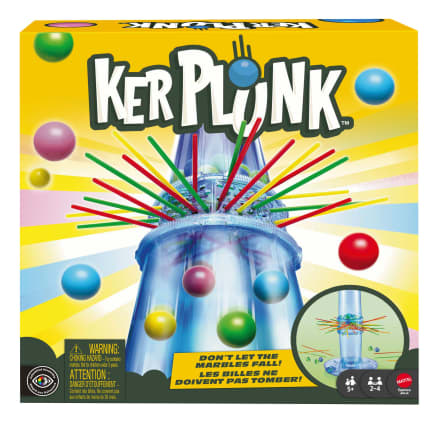 Kerplunk Kids Game, Easy-To-Learn Family Game For 2-4 Players - Image 1 of 6