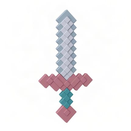 Minecraft Dungeons II Sword Role-Play Accessory, Kid-Sized Toy Inspired By The Video Game - Imagen 1 de 6