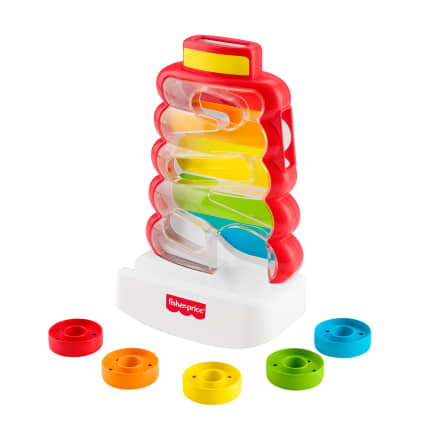 Fisher-Price-Empile-Tout Rigolo-Jouet D’Éveil Avec Jetons à Insérer - Imagen 1 de 6