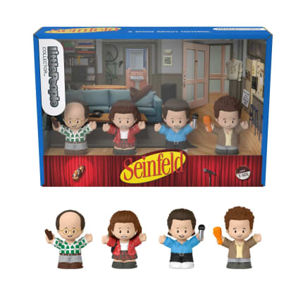 Fisher-Price Little People Collector Seinfeld Special Edition Set, 4 Figures in Gift Package - Image 1 of 6