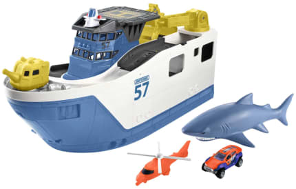 Matchbox Marine Rescue Shark Ship - Image 1 of 6