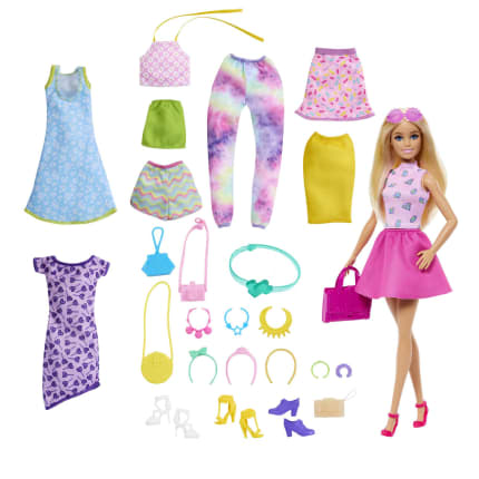 Barbie CloThes And Doll, Mix-And-Match Fashions And Accessories - Image 1 of 6