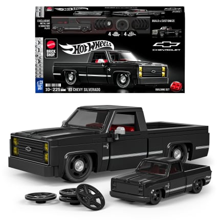 Mattel Brick Shop Hot Wheels ’83 Chevy Silverado Building Toy Kit - Image 1 of 6