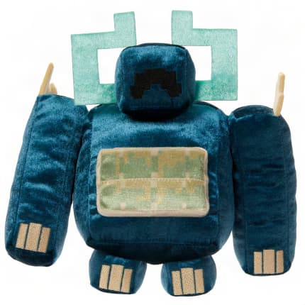 Minecraft Dungeons II Twisted Warden Plush Toy, 8-Inch Soft Doll, Collectible Inspired By The Game - Image 1 of 5