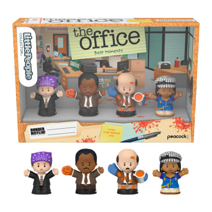 Fisher-Price Little People Collector The Office TV Show Best Moments Special Edition Set, 4 Figures - Image 1 of 6