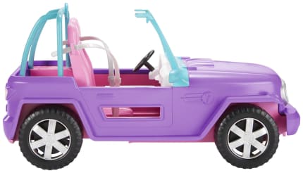 Barbie Doll All-Terain Purple Jeep | Mattel - Image 1 of 6