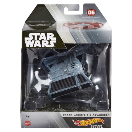 Hot Wheels Character Cars Veículo de brinquedo Vader TIE - Imagem 1 de 1
