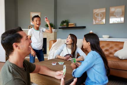 UNO Card Game For Kid, Adult & Family Night & Parties, Color Blind Accessible & Customizable Cards - Image 1 of 4