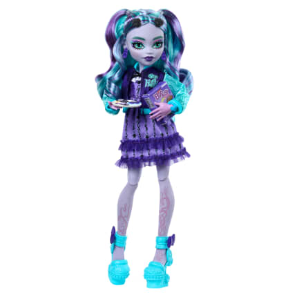 Monster High Fearbook Twyla Fashion Doll With Varsity Jacket, Yearbook, And Game Accessories - Image 1 of 6