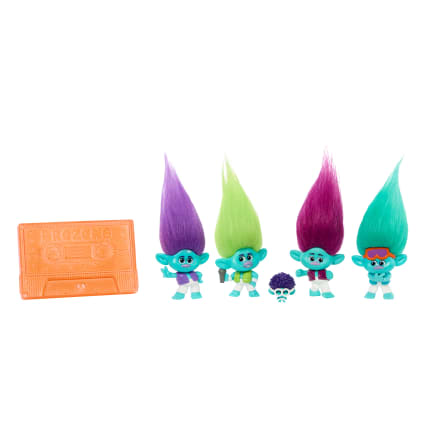 Dreamworks Trolls Band Together Brozone On Tour Small Dolls Set With Stand, Collectible Toy - Image 1 of 5