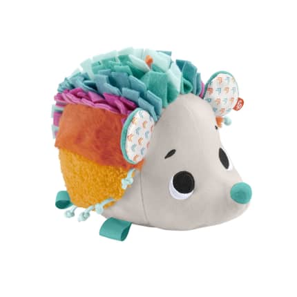 Fisher-Price Cuddle N' Snuggle Hedgehog Newborn Plush Sensory Toy - Imagen 1 de 6