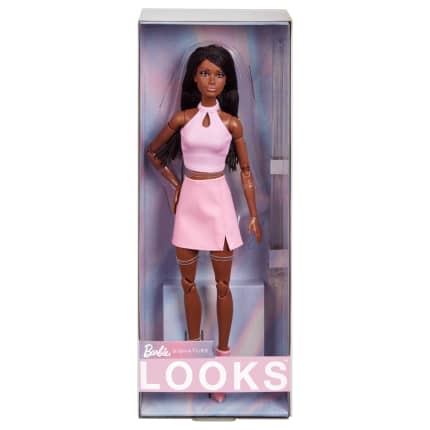 Barbie Looks No. 21 Collectible Doll With Black Braids And Modern Y2K Fashion - Imagen 1 de 6