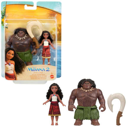 Moana 2 Muñecos Mini Moana y Maui - Imagen 1 de 6