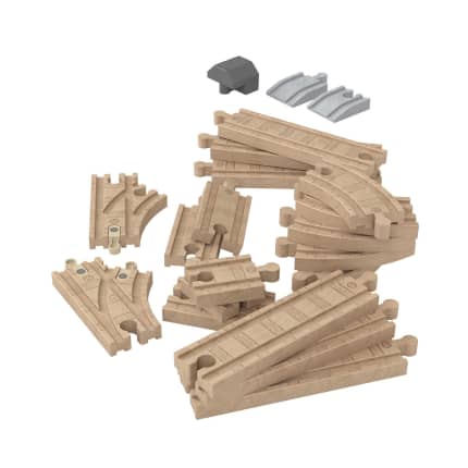 Fisher-Price Thomas & Friends Wooden Railway Expansion Clackety Track Pack - Image 1 of 6