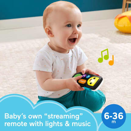 Fisher-Price Laugh & Learn Stream & Learn Remote Electronic Learning Toy For Infants - Image 1 of 5