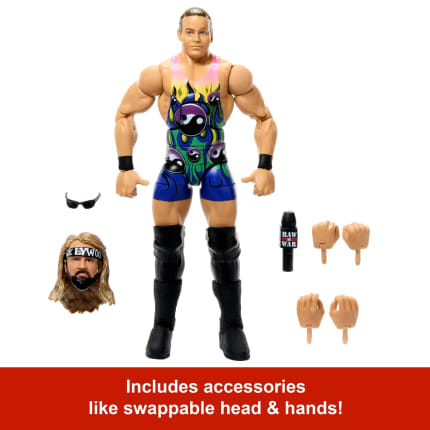 LA Knight WWE Ultimate Edition 23 Action Figure By Mattel - 6 Inch Wrestling Toy