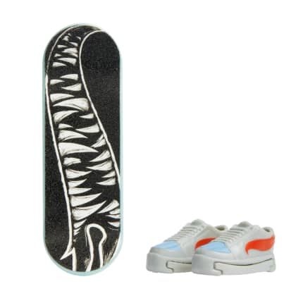 Hot Wheels Skate Veículo de Brinquedo Skateboard KOALATTACK™ com Tênis - Image 1 of 5