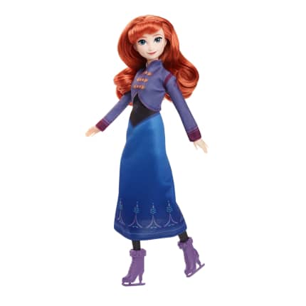 Disney Frozen Ice-Skating Anna Fashion Doll With Skates & Shoes Inspired By Frozen: Winter Festival - Image 1 of 6