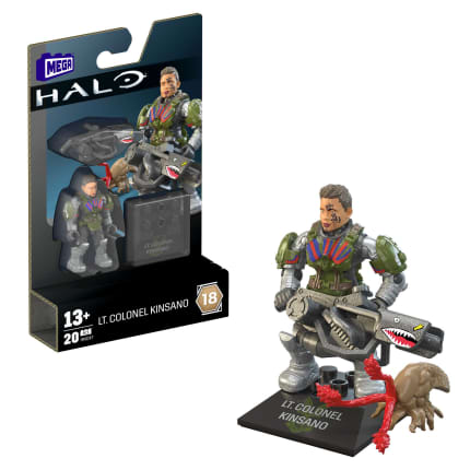 MEGA Halo Juguete de Construcción Lt. Colonel Kinsano - Image 1 of 5